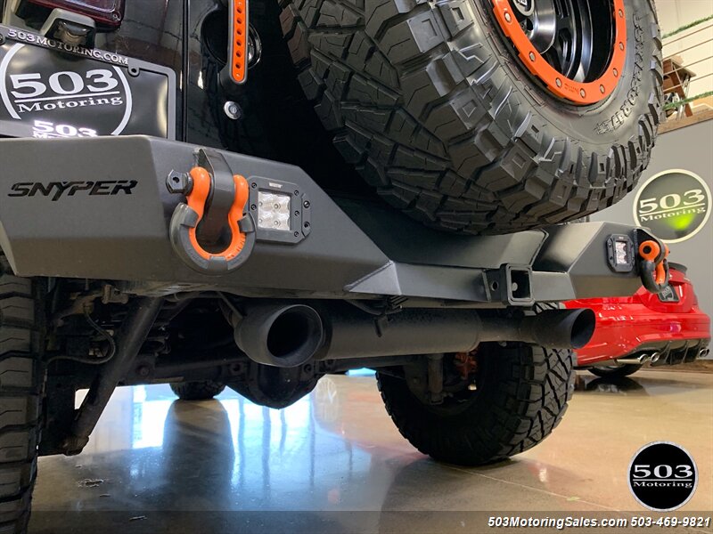 2014 Jeep Wrangler Unlimited Sahara 4x4; Lifted w/ Leather & Nav   - Photo 31 - Beaverton, OR 97005