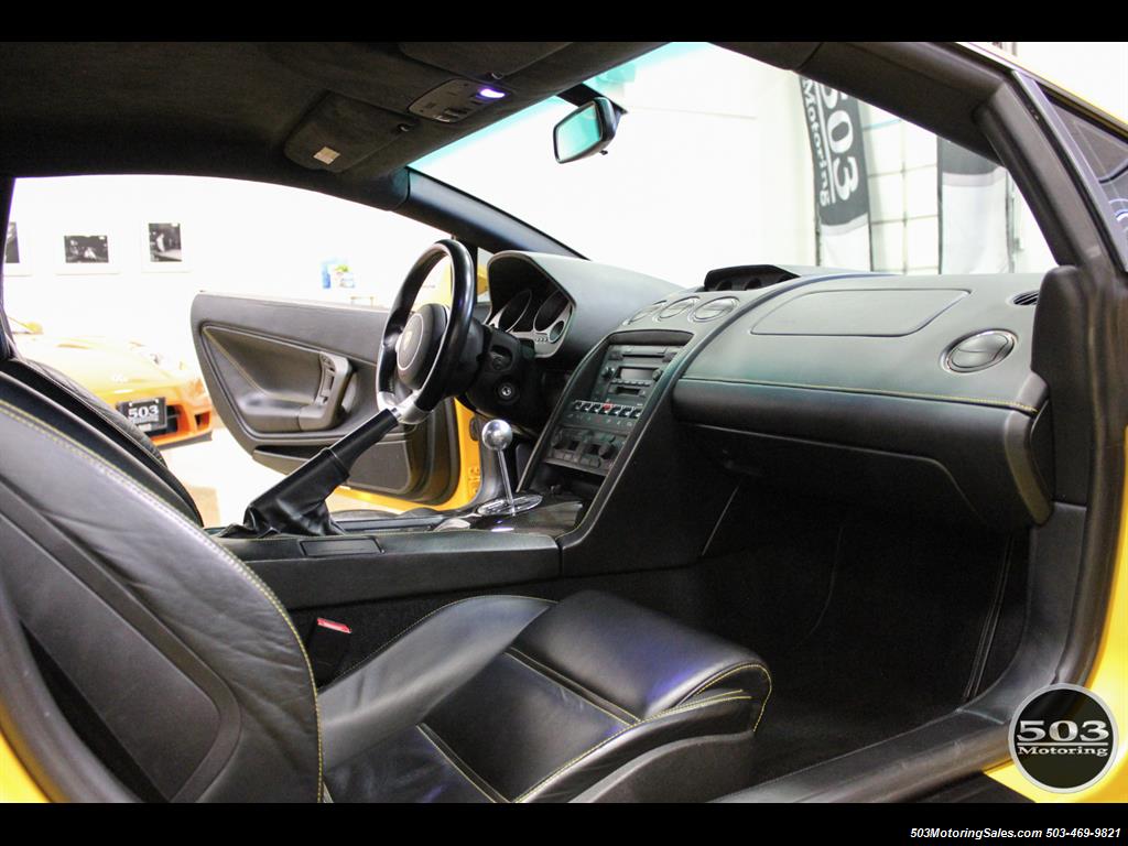 2004 Lamborghini Gallardo Yellow/Black 6-Speed Manual w/ 21k Miles!   - Photo 37 - Beaverton, OR 97005