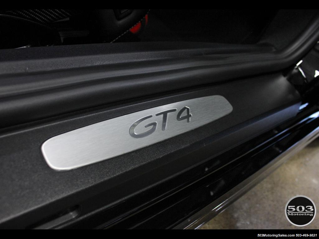 2016 Porsche Cayman GT4; Black w/ Full Buckets & Only 895 Miles!   - Photo 50 - Beaverton, OR 97005