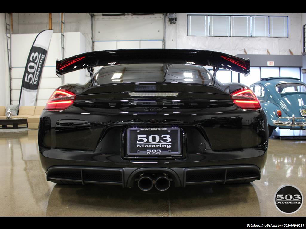 2016 Porsche Cayman GT4; Black w/ Full Buckets & Only 895 Miles!   - Photo 4 - Beaverton, OR 97005