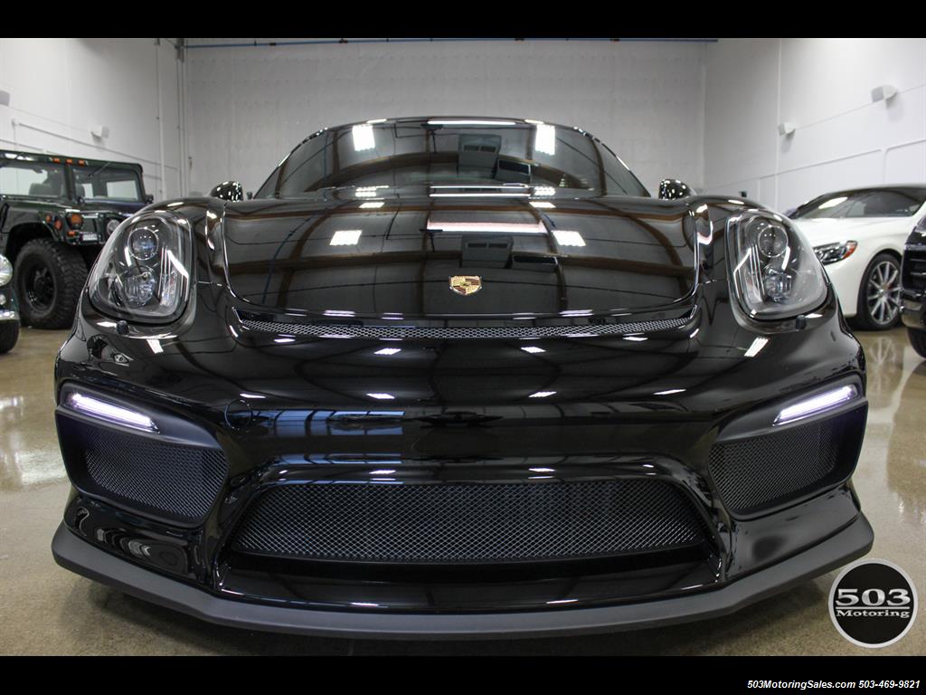 2016 Porsche Cayman GT4; Black w/ Full Buckets & Only 895 Miles!   - Photo 10 - Beaverton, OR 97005