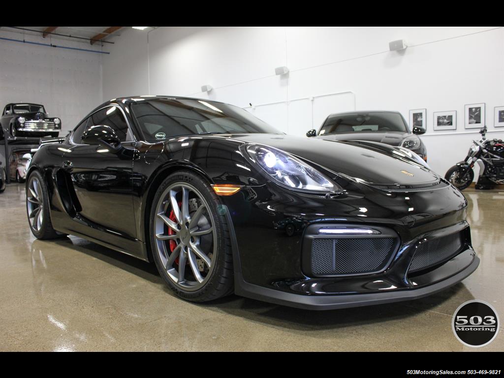 2016 Porsche Cayman GT4; Black w/ Full Buckets & Only 895 Miles!   - Photo 8 - Beaverton, OR 97005