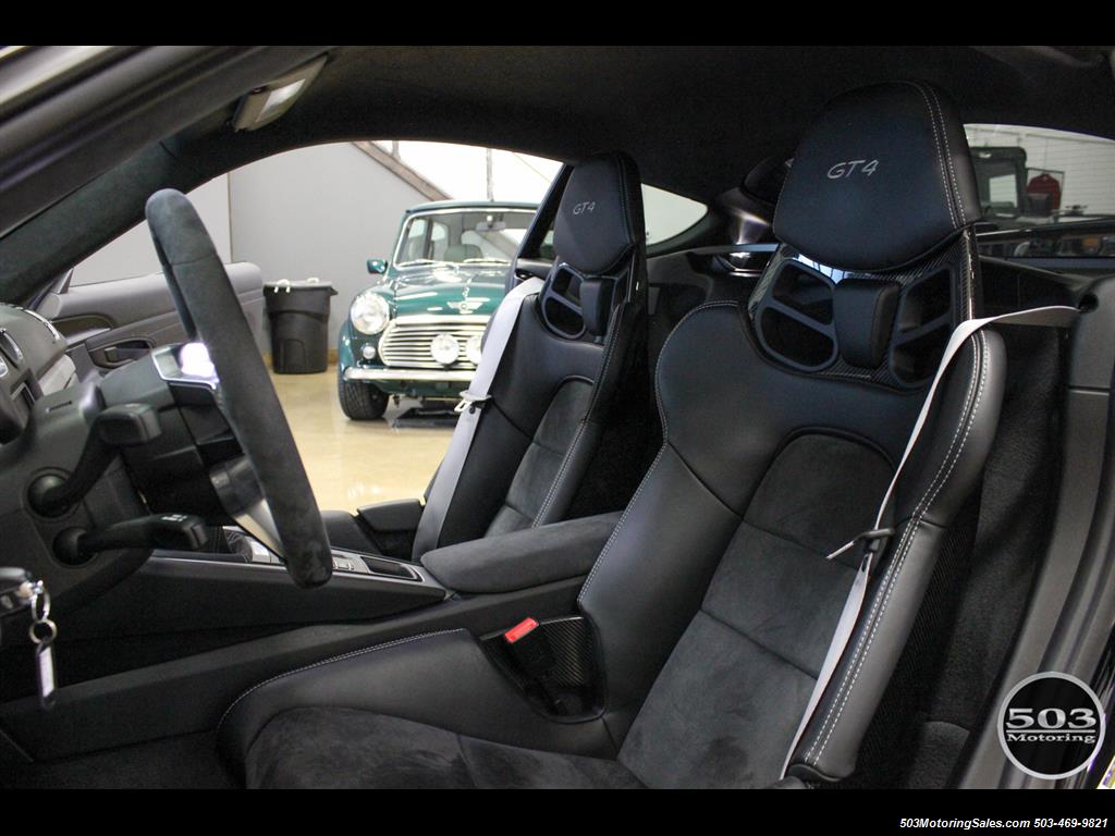 2016 Porsche Cayman GT4; Black w/ Full Buckets & Only 895 Miles!   - Photo 37 - Beaverton, OR 97005