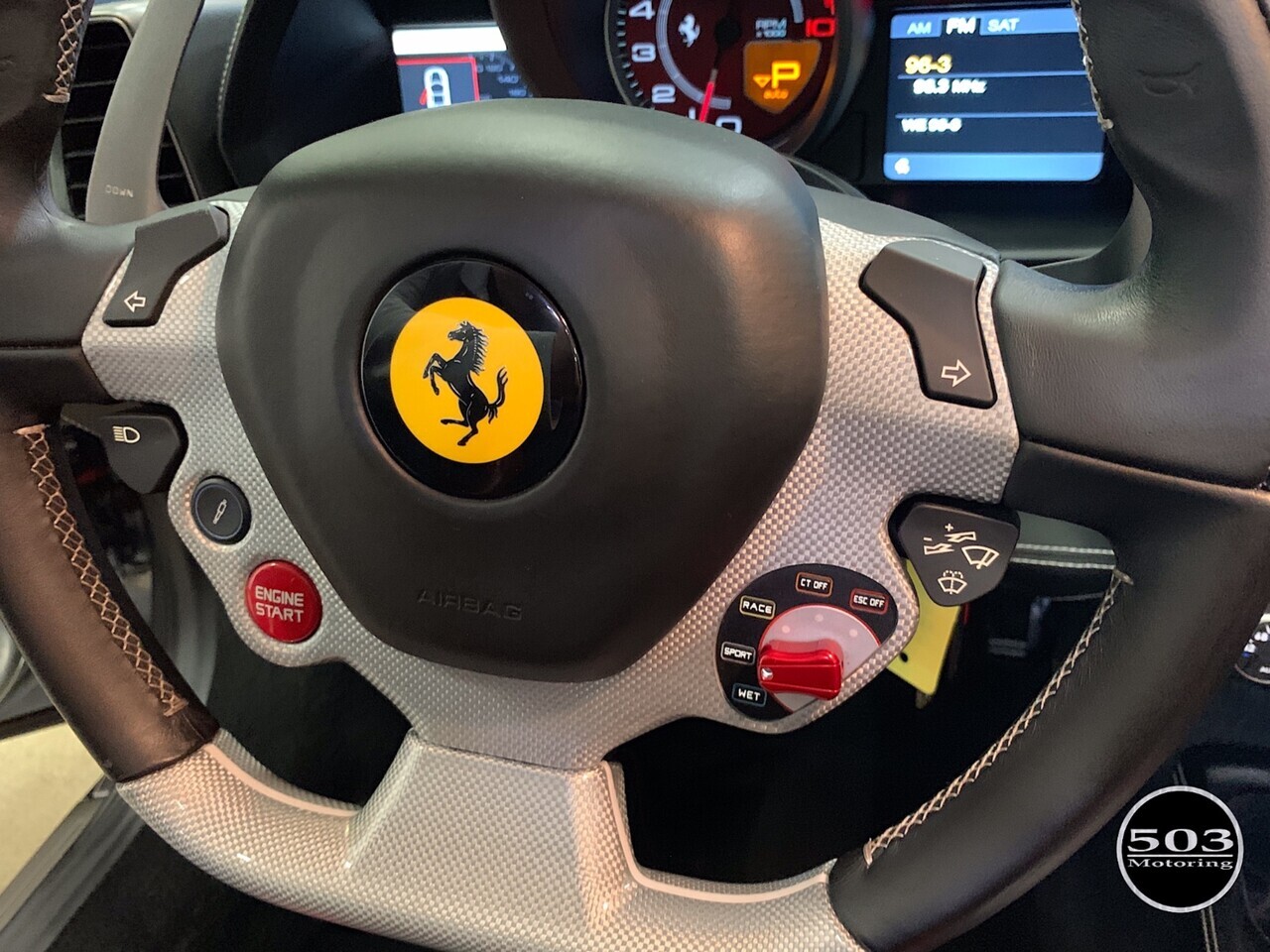 2015 Ferrari 458 Spider Grigio Titanio over Bordeaux/Nero w/ Satin Wrap   - Photo 29 - Beaverton, OR 97005