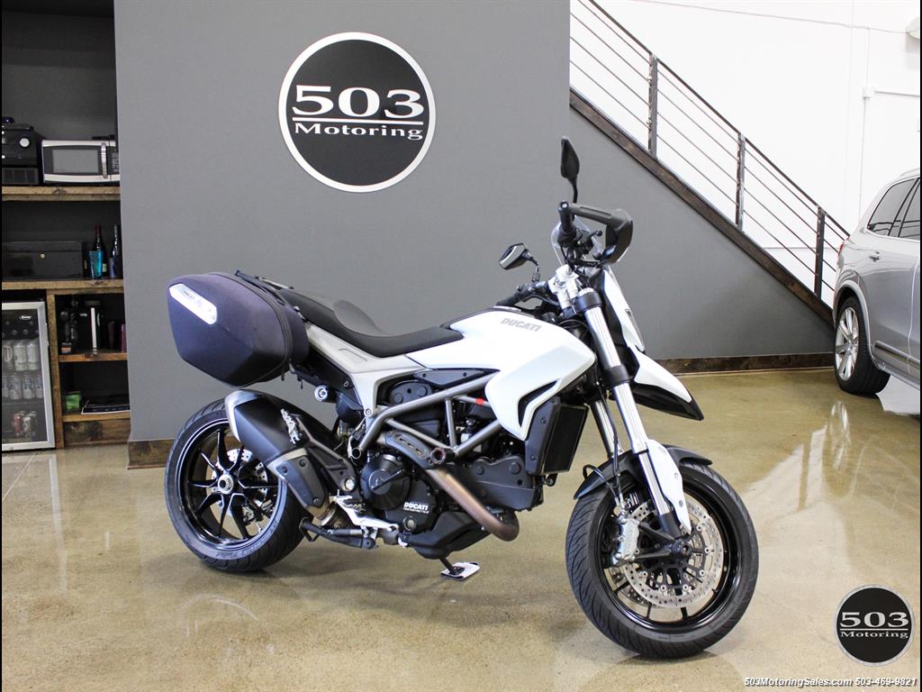 2013 Ducati Hyperstrada One Owner, Like New, Pearl White w/ 6k Miles!   - Photo 5 - Beaverton, OR 97005