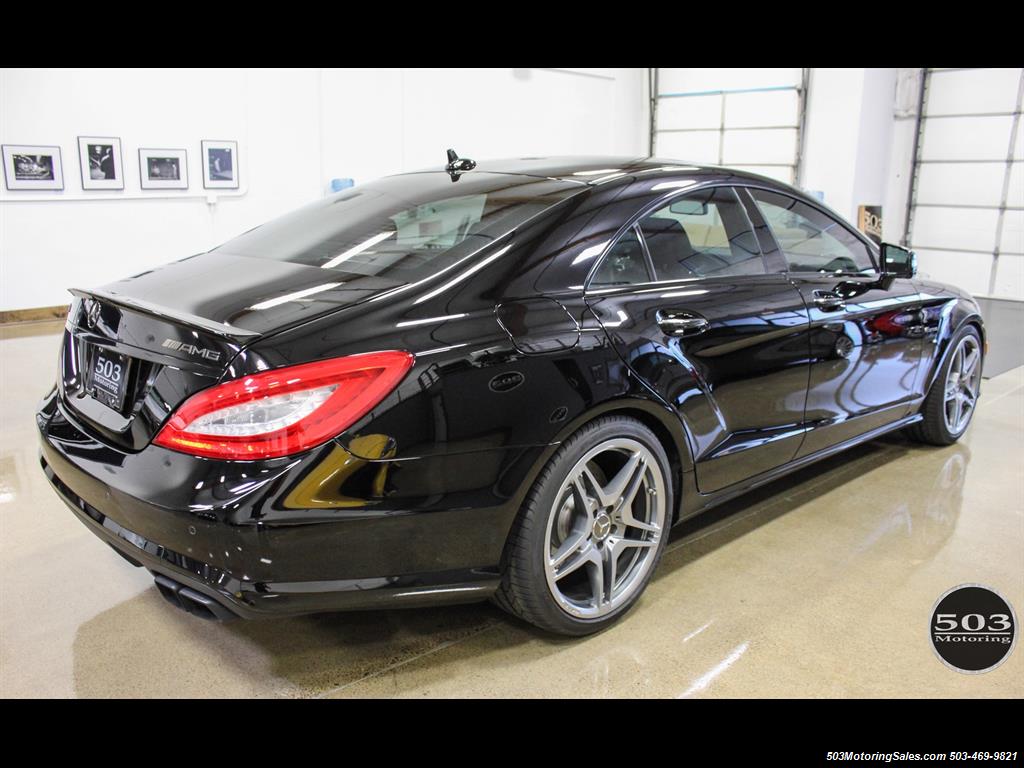 12 Mercedes Benz Cls63 Amg Incredibly Clean Low Miles In Black Black