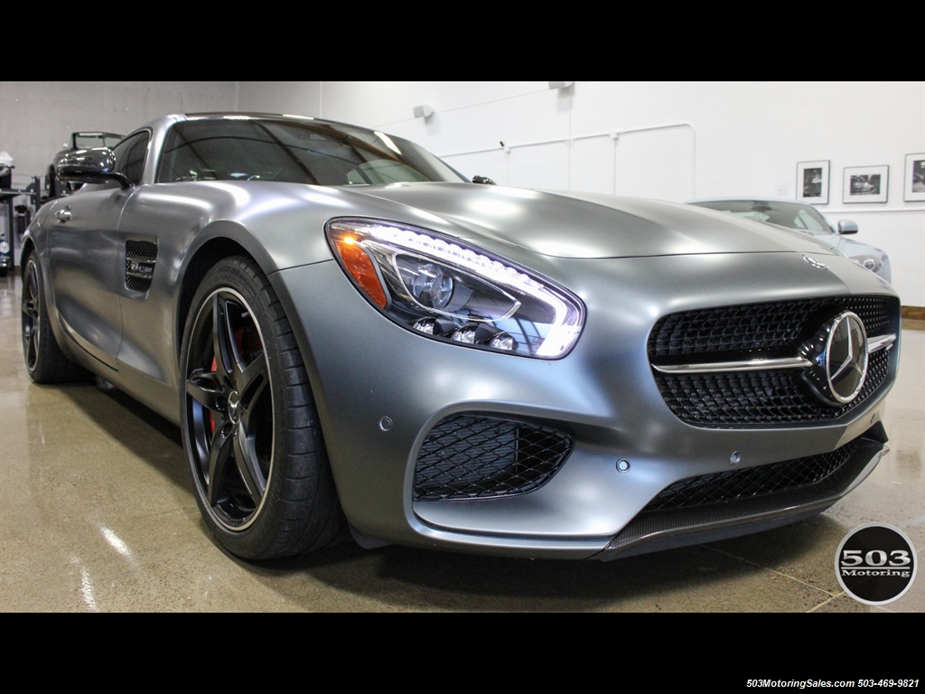 2016 Mercedes-Benz AMG GT S; Stunning Satin Grey w/ Tons of Carbon!   - Photo 7 - Beaverton, OR 97005