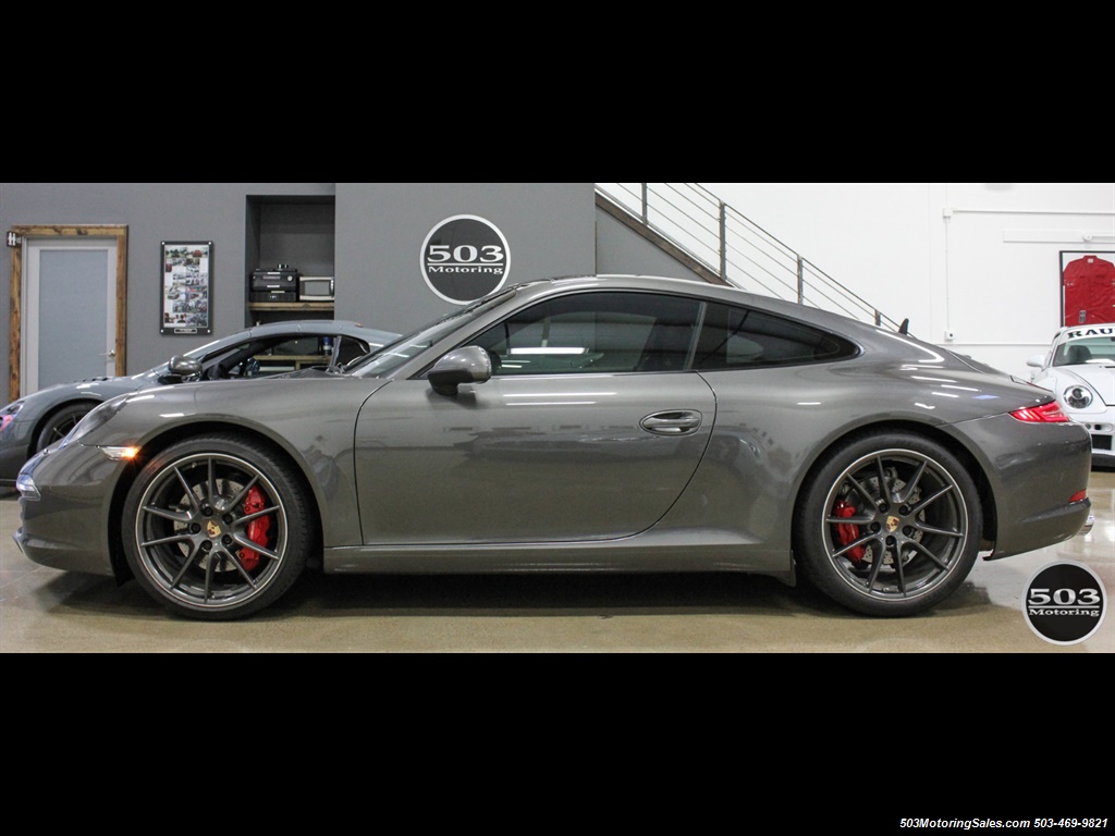 2014 Porsche 911 Carrera S; CPO WARRANTY TRANSFERABLE, Grey/Black   - Photo 2 - Beaverton, OR 97005