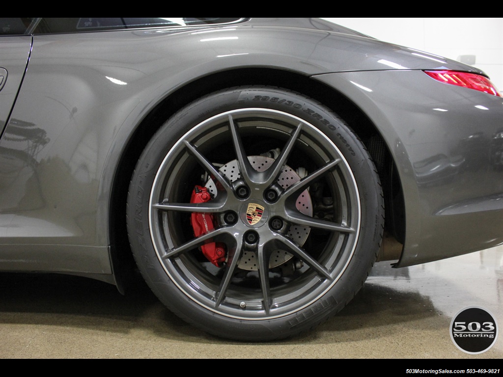 2014 Porsche 911 Carrera S; CPO WARRANTY TRANSFERABLE, Grey/Black   - Photo 21 - Beaverton, OR 97005