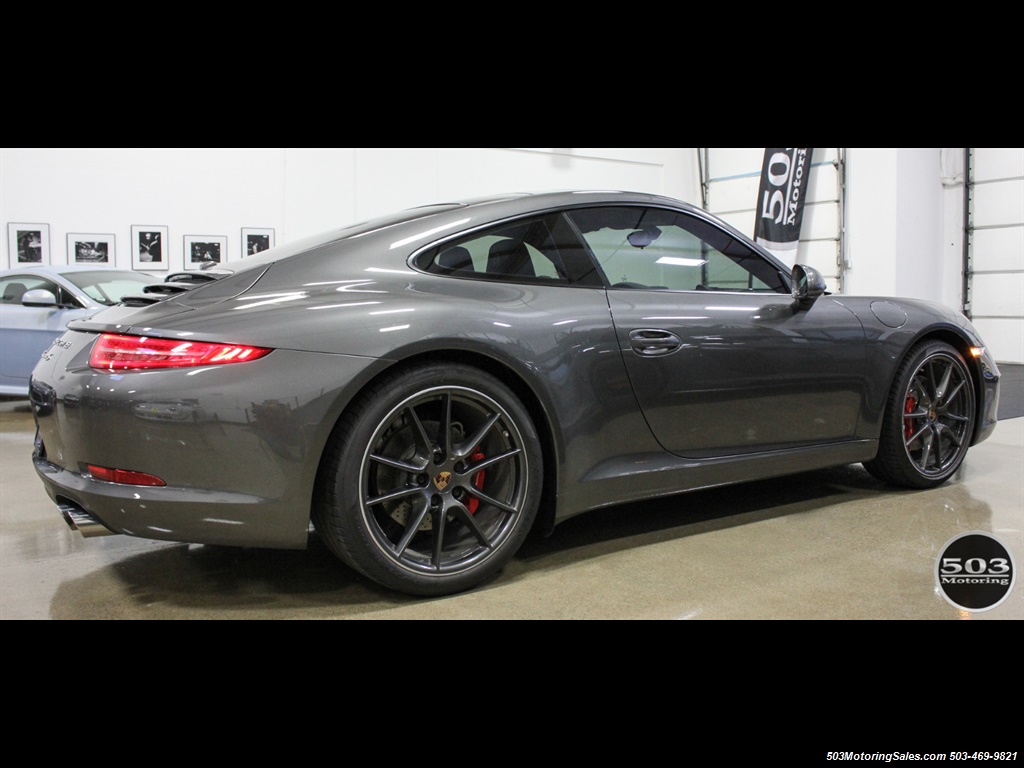 2014 Porsche 911 Carrera S; CPO WARRANTY TRANSFERABLE, Grey/Black   - Photo 6 - Beaverton, OR 97005