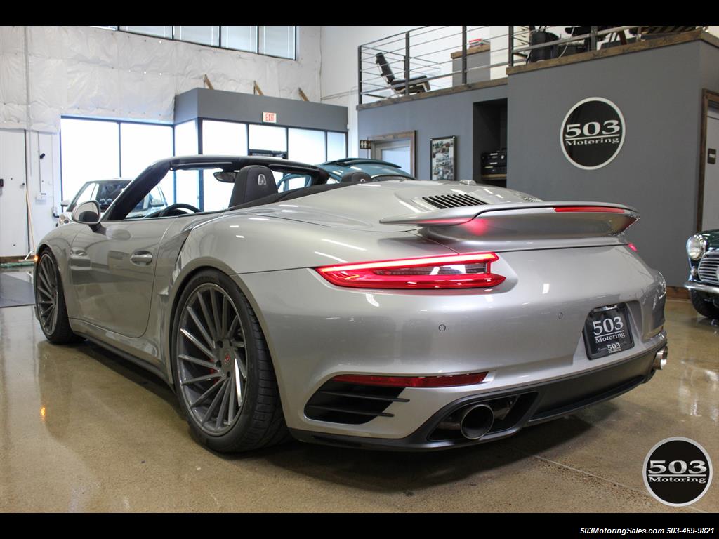 2017 Porsche 911 Turbo Cabriolet; GT Silver w/ 4k Miles!   - Photo 3 - Beaverton, OR 97005