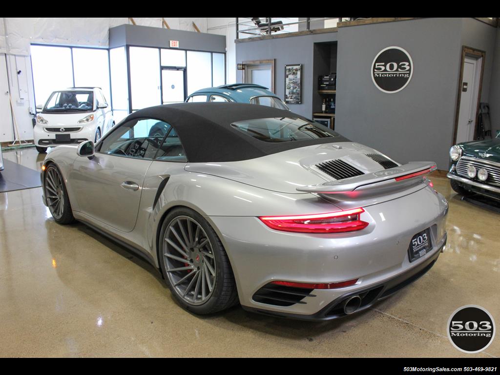 2017 Porsche 911 Turbo Cabriolet; GT Silver w/ 4k Miles!   - Photo 27 - Beaverton, OR 97005