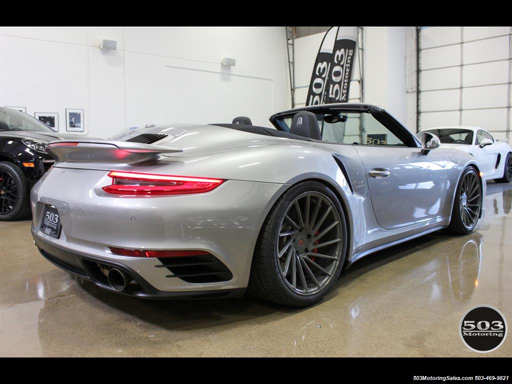 2017 Porsche 911 Turbo Cabriolet; GT Silver w/ 4k Miles!   - Photo 5 - Beaverton, OR 97005