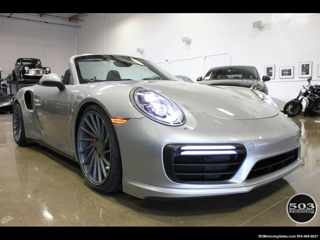 2017 Porsche 911 Turbo Cabriolet; GT Silver w/ 4k Miles!   - Photo 11 - Beaverton, OR 97005