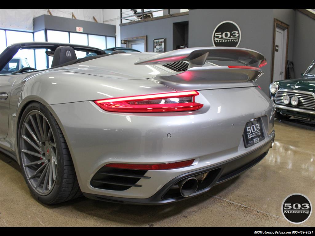 2017 Porsche 911 Turbo Cabriolet; GT Silver w/ 4k Miles!   - Photo 13 - Beaverton, OR 97005