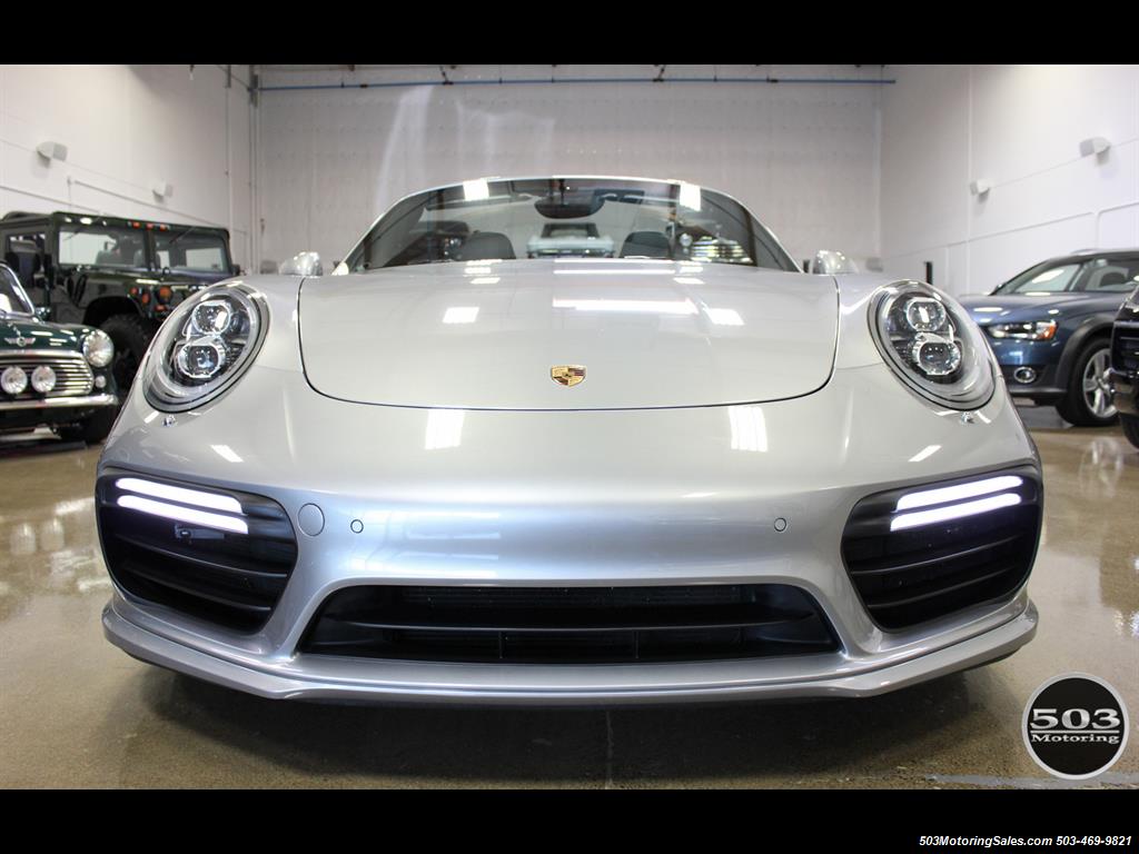 2017 Porsche 911 Turbo Cabriolet; GT Silver w/ 4k Miles!   - Photo 12 - Beaverton, OR 97005