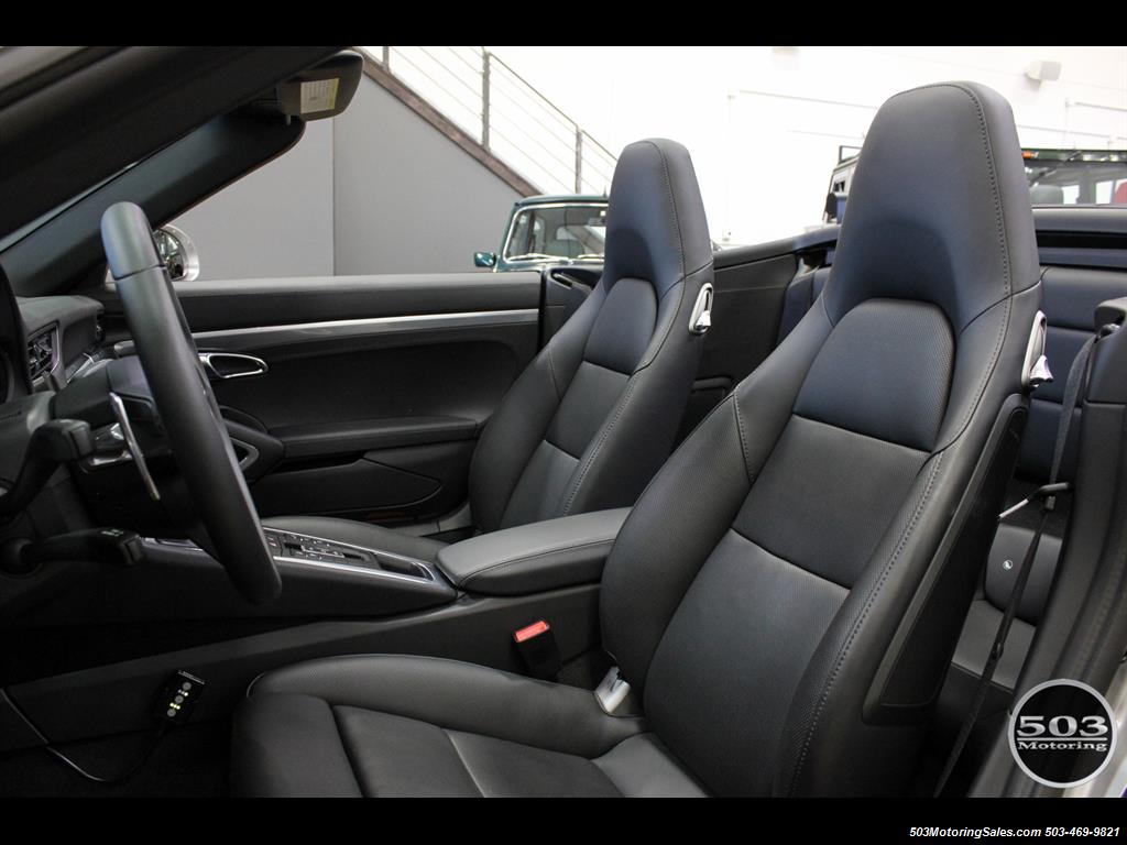 2017 Porsche 911 Turbo Cabriolet; GT Silver w/ 4k Miles!   - Photo 30 - Beaverton, OR 97005