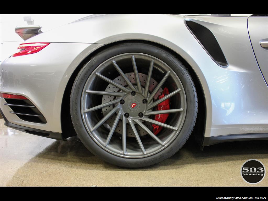 2017 Porsche 911 Turbo Cabriolet; GT Silver w/ 4k Miles!   - Photo 24 - Beaverton, OR 97005