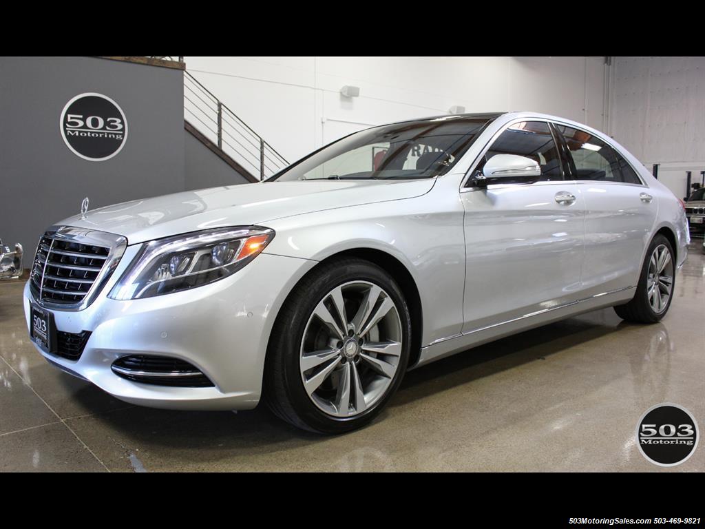 2014 Mercedes-Benz S550; One Owner Iridium Silver/Black w/ 38k Miles!   - Photo 1 - Beaverton, OR 97005