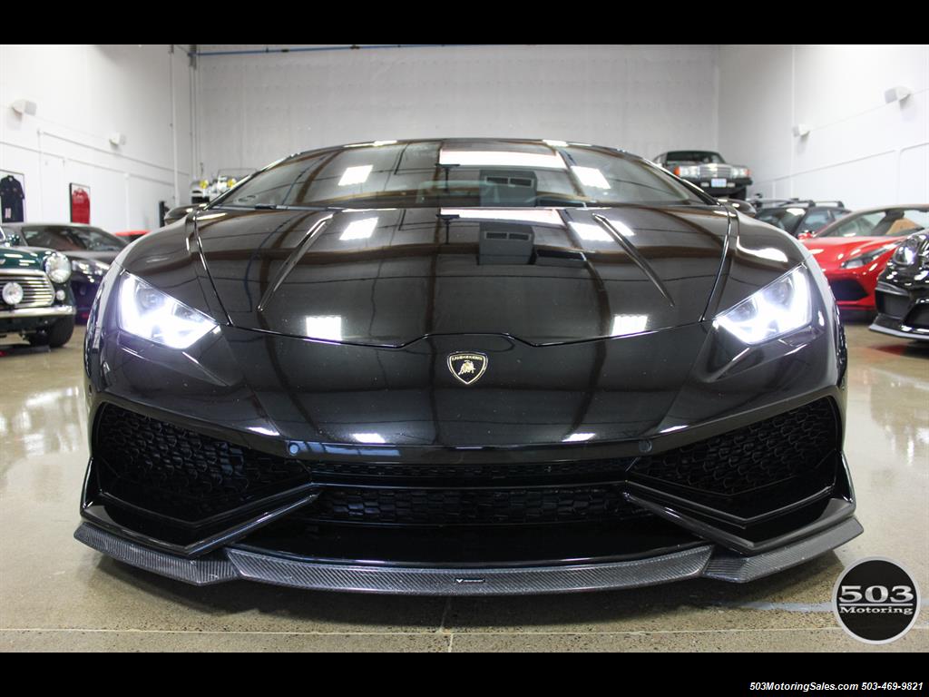 2015 Lamborghini Huracan LP 610-4; Black w/ Full XPEL & Vorsteiner Aero!   - Photo 10 - Beaverton, OR 97005