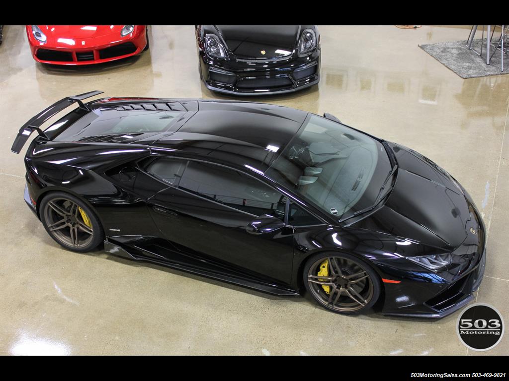 2015 Lamborghini Huracan LP 610-4; Black w/ Full XPEL & Vorsteiner Aero!   - Photo 12 - Beaverton, OR 97005