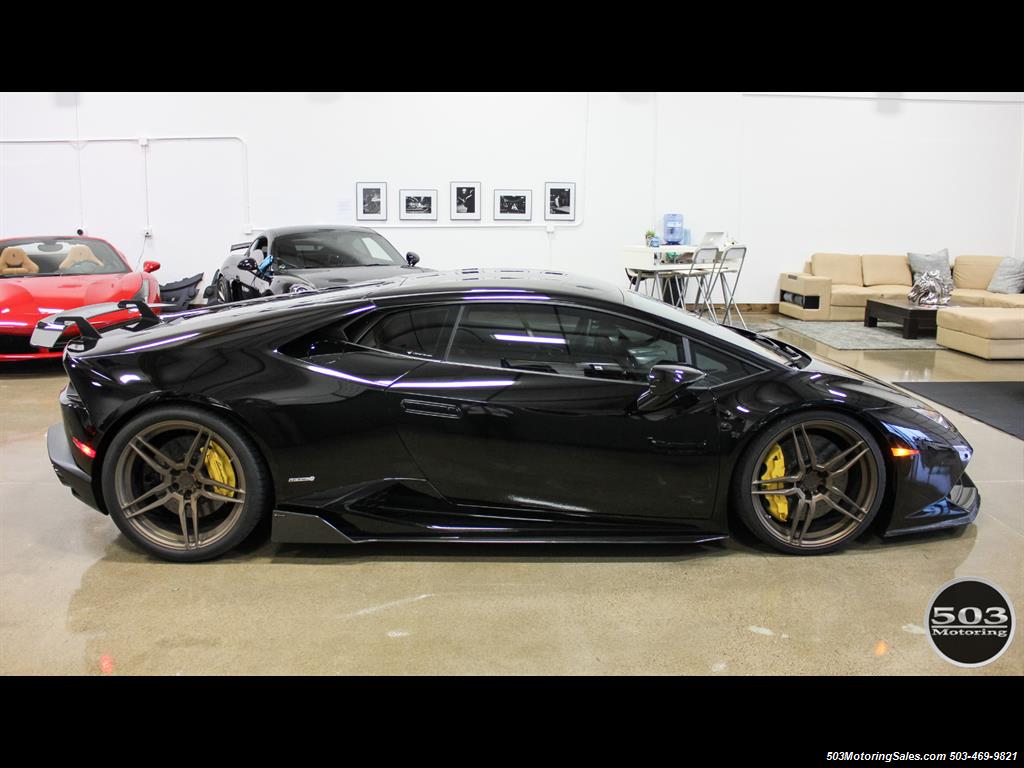 2015 Lamborghini Huracan LP 610-4; Black w/ Full XPEL & Vorsteiner Aero!   - Photo 8 - Beaverton, OR 97005