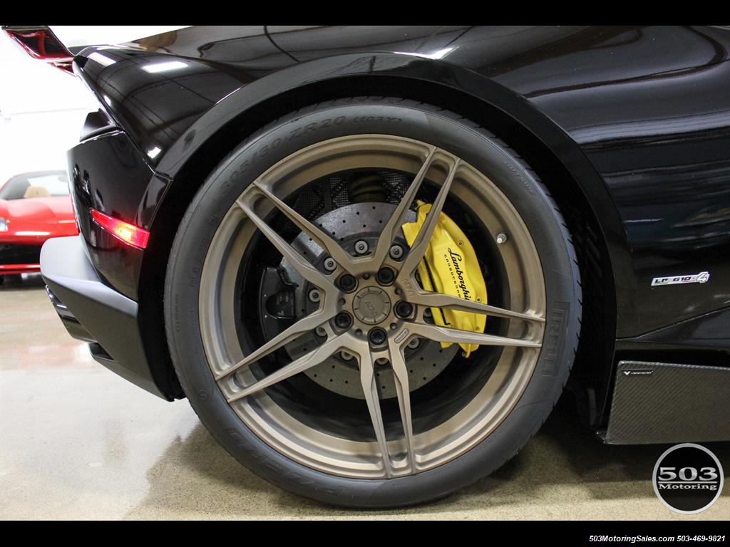 2015 Lamborghini Huracan LP 610-4; Black w/ Full XPEL & Vorsteiner Aero!   - Photo 19 - Beaverton, OR 97005