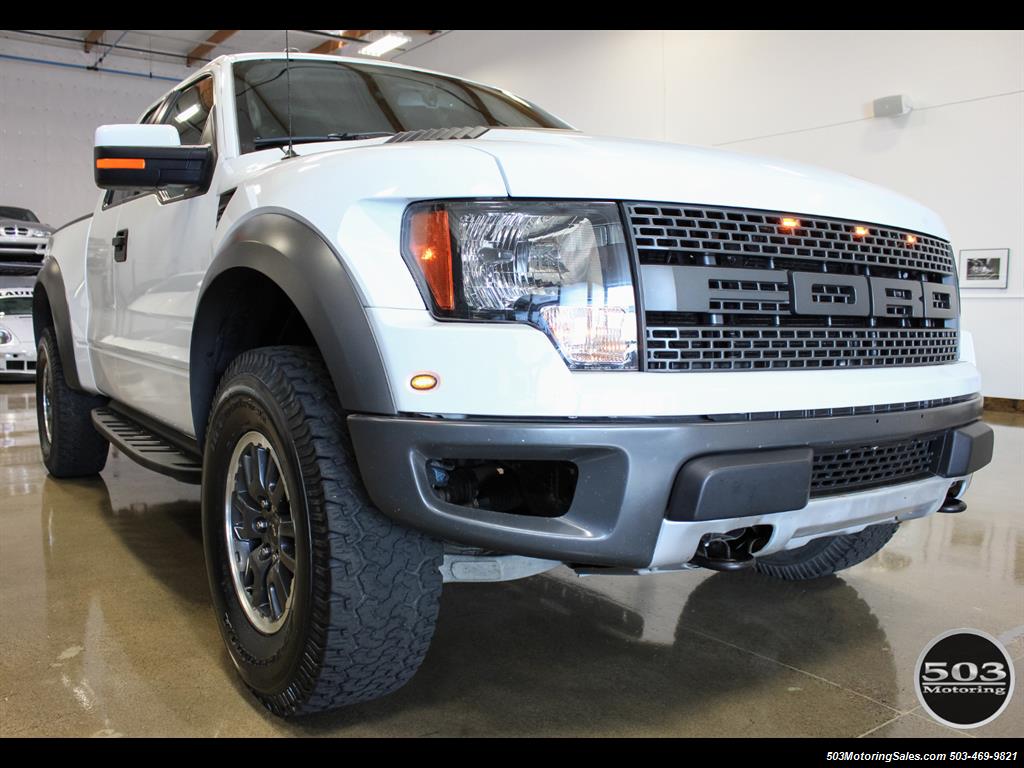 2010 Ford F-150 SVT Raptor; White/Black w/ Only 17k Miles!   - Photo 8 - Beaverton, OR 97005