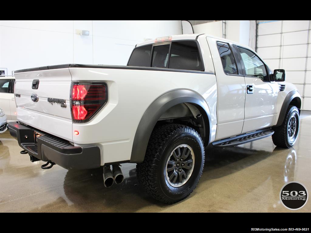 2010 Ford F-150 SVT Raptor; White/Black w/ Only 17k Miles!   - Photo 5 - Beaverton, OR 97005