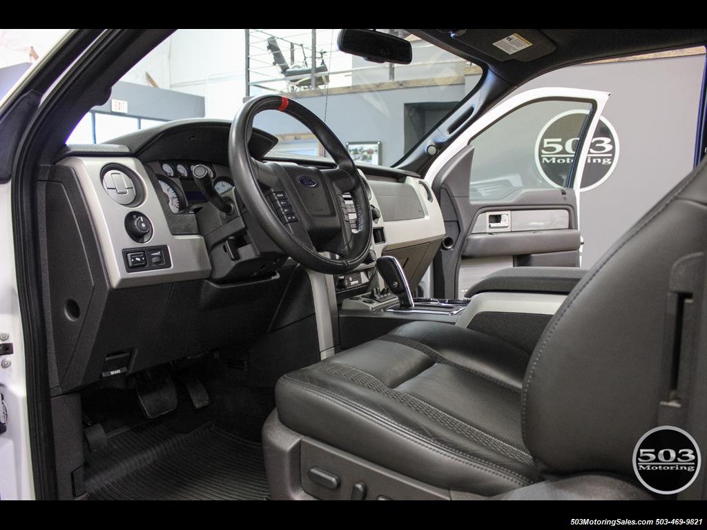 2010 Ford F-150 SVT Raptor; White/Black w/ Only 17k Miles!   - Photo 25 - Beaverton, OR 97005