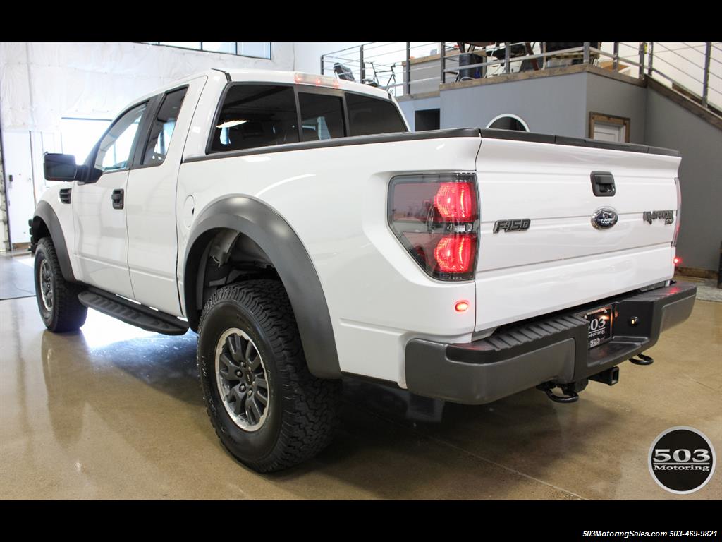 2010 Ford F-150 SVT Raptor; White/Black w/ Only 17k Miles!   - Photo 3 - Beaverton, OR 97005