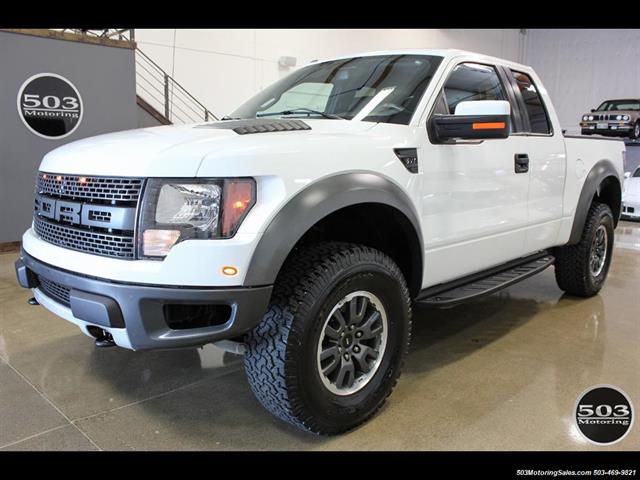 2010 Ford F-150 SVT Raptor; White/Black w/ Only 17k Miles!