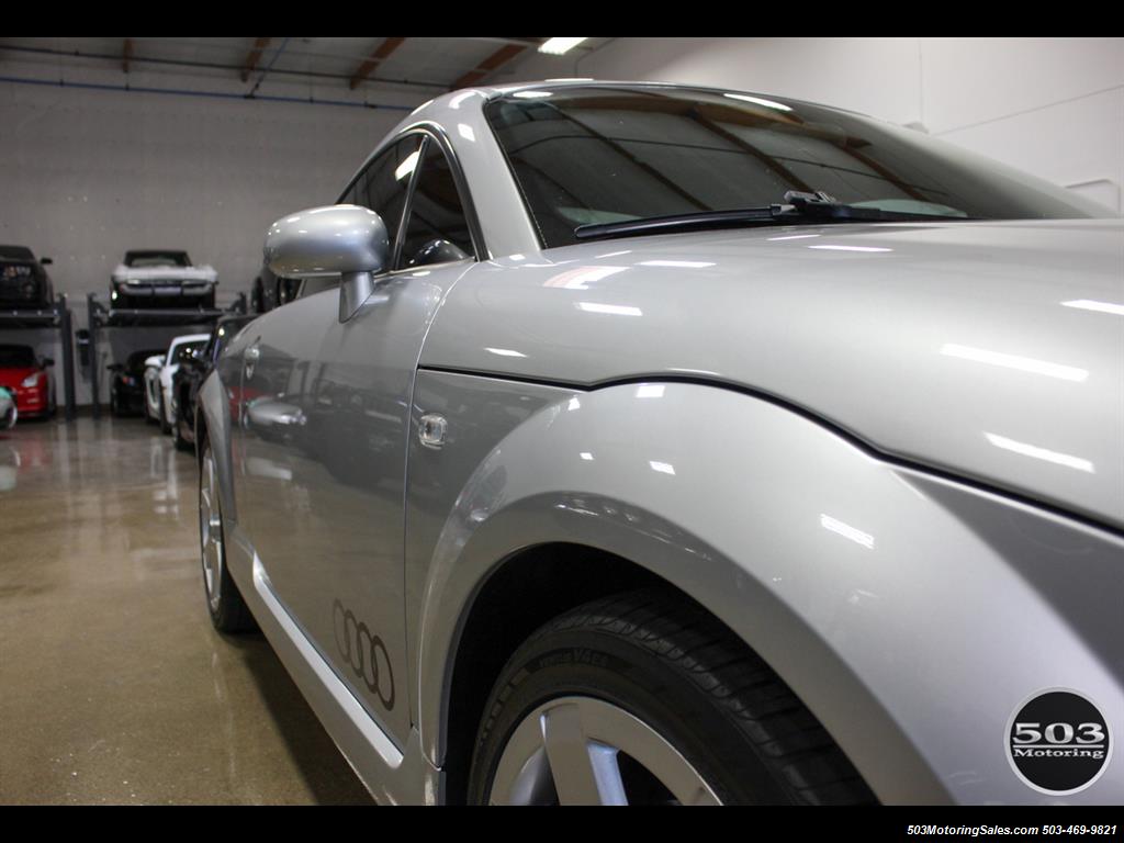 2004 Audi TT 225hp quattro; AWD Silver/Black 6-Speed Manual!   - Photo 28 - Beaverton, OR 97005