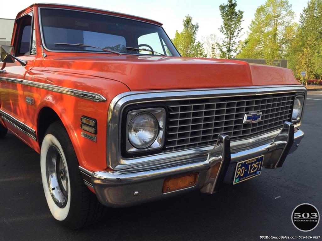 1972 Chevrolet C-10 Cheyenne Super 400   - Photo 26 - Beaverton, OR 97005