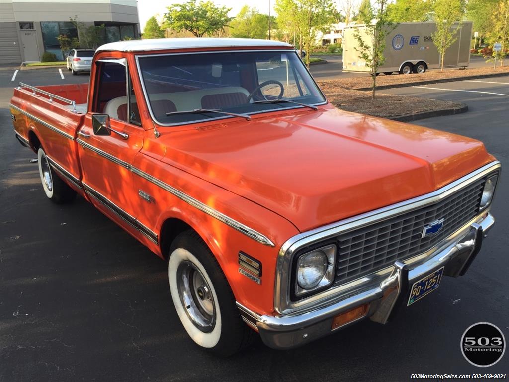 1972 Chevrolet C-10 Cheyenne Super 400   - Photo 25 - Beaverton, OR 97005