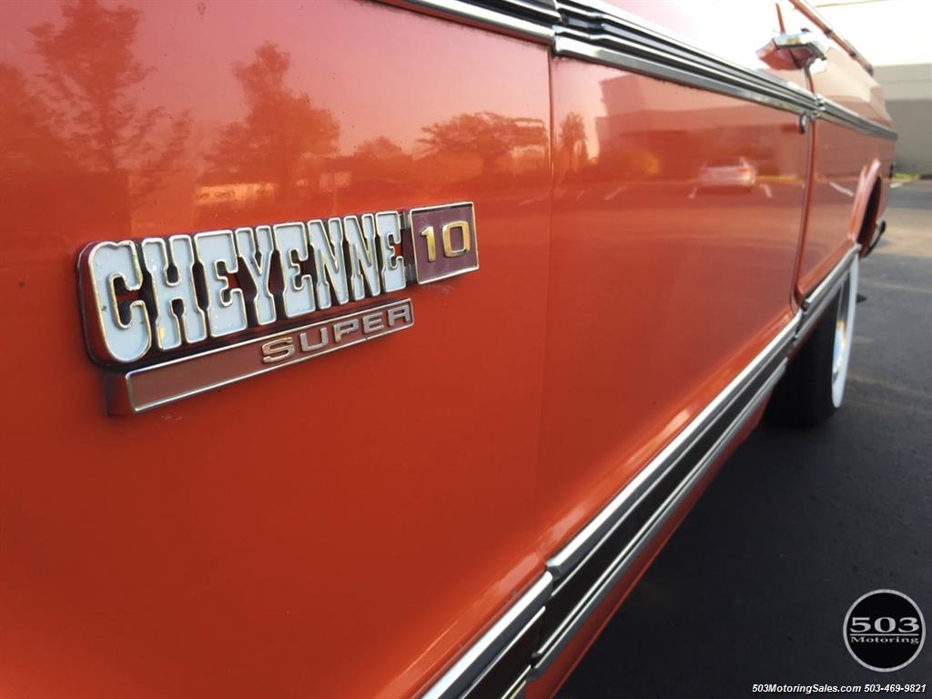 1972 Chevrolet C-10 Cheyenne Super 400   - Photo 10 - Beaverton, OR 97005