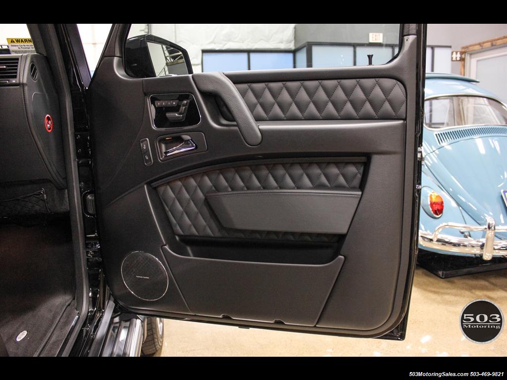 2016 Mercedes-Benz AMG G63; Black/Black, Brabus w/ Only 880 Miles!   - Photo 31 - Beaverton, OR 97005