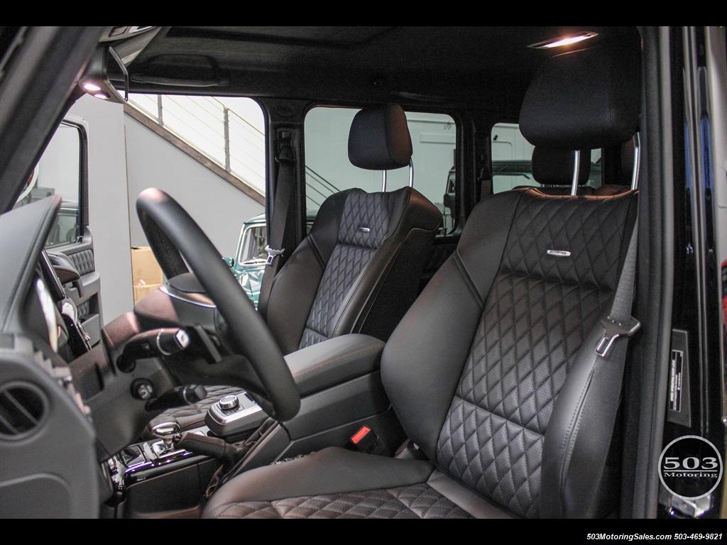 2016 Mercedes-Benz AMG G63; Black/Black, Brabus w/ Only 880 Miles!   - Photo 24 - Beaverton, OR 97005