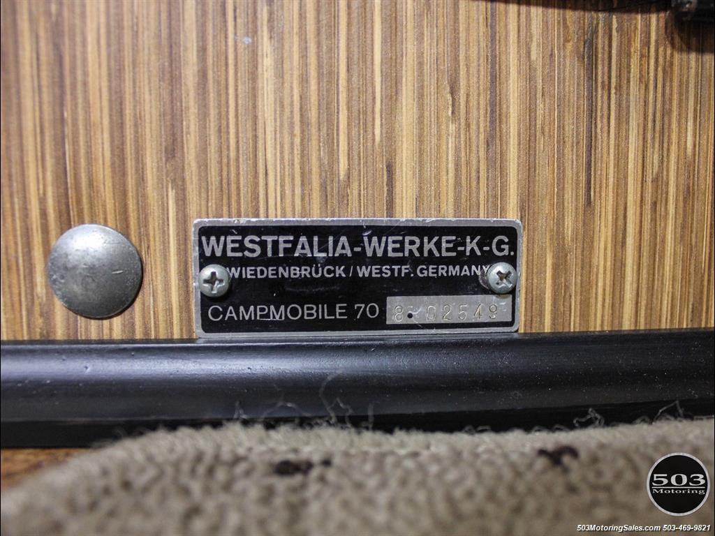 1978 Volkswagen Bus/Vanagon Westfalia   - Photo 53 - Beaverton, OR 97005