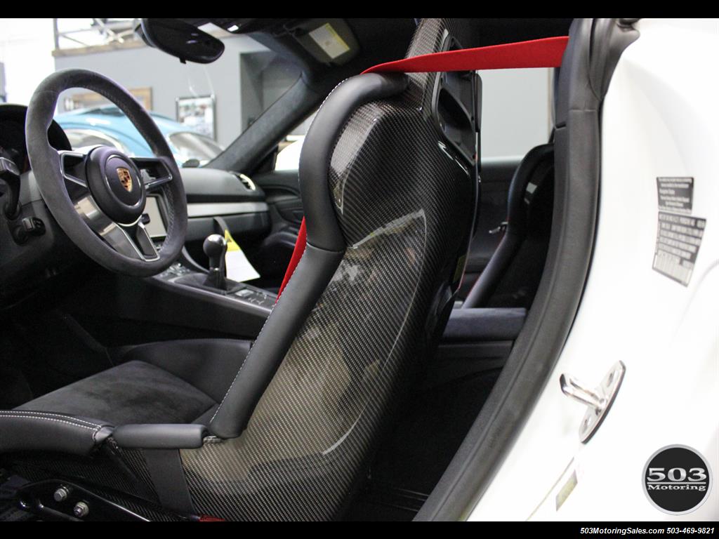 2016 Porsche Cayman GT4; White w/ Full Bucket Seats & 3k Miles!   - Photo 39 - Beaverton, OR 97005