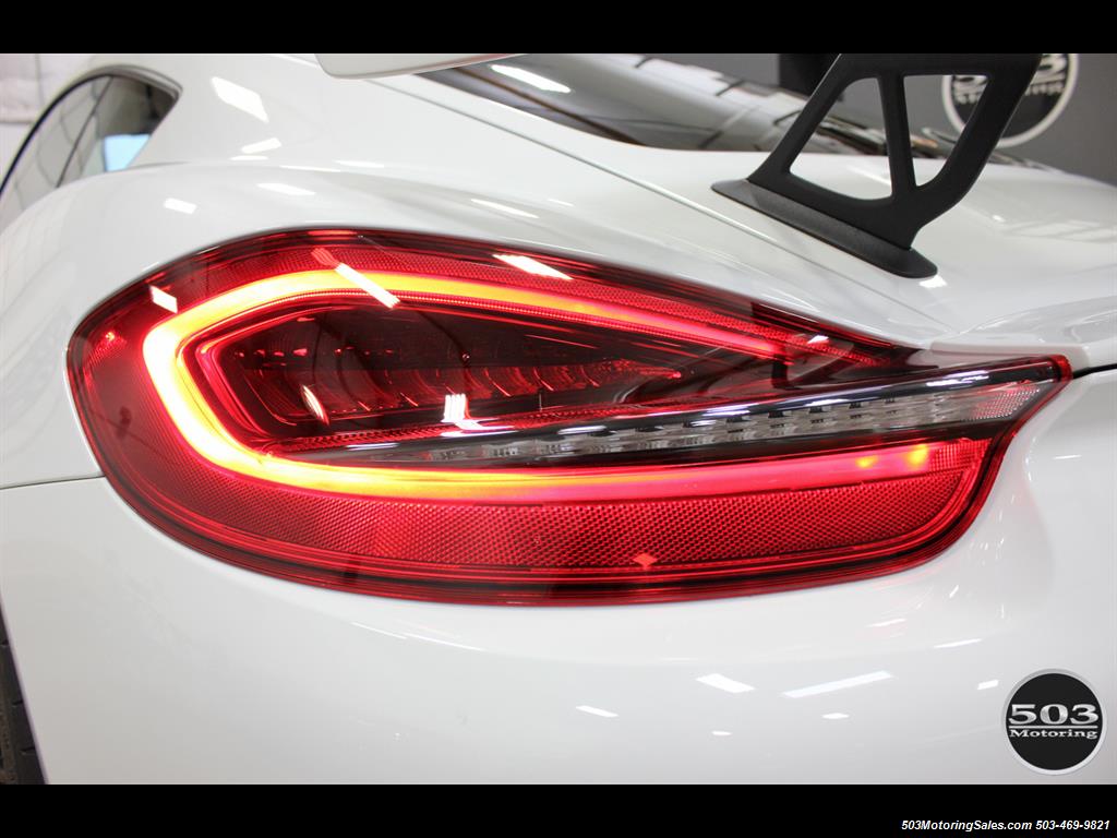 2016 Porsche Cayman GT4; White w/ Full Bucket Seats & 3k Miles!   - Photo 27 - Beaverton, OR 97005