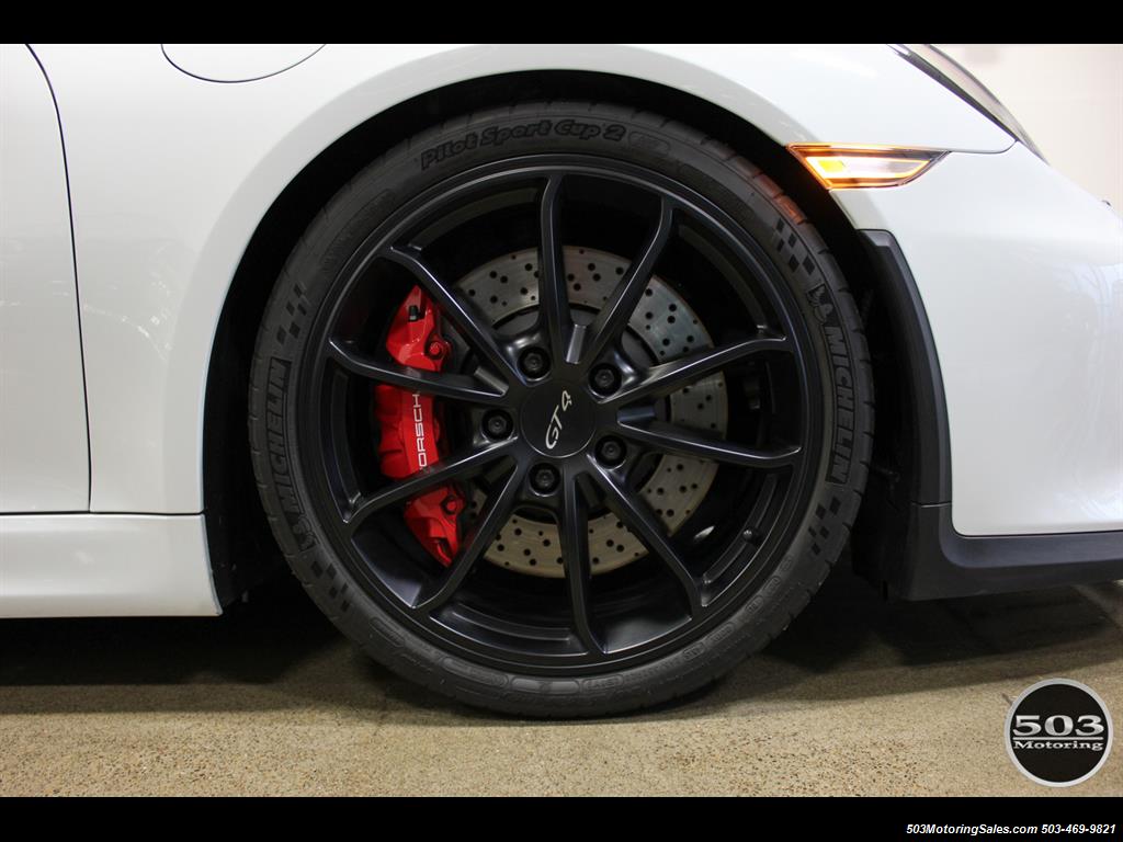 2016 Porsche Cayman GT4; White w/ Full Bucket Seats & 3k Miles!   - Photo 16 - Beaverton, OR 97005