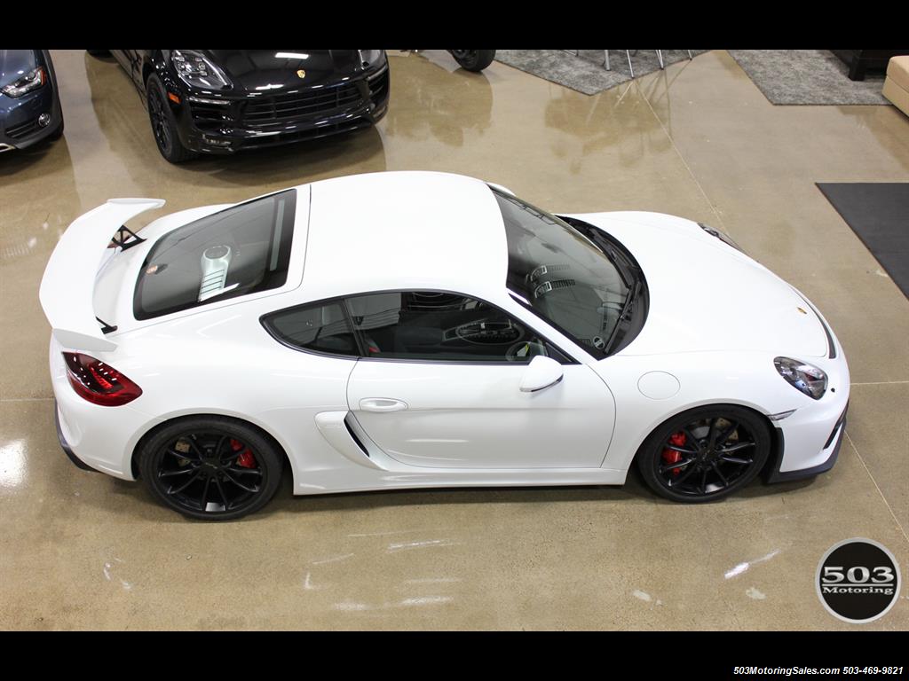 2016 Porsche Cayman GT4; White w/ Full Bucket Seats & 3k Miles!   - Photo 32 - Beaverton, OR 97005