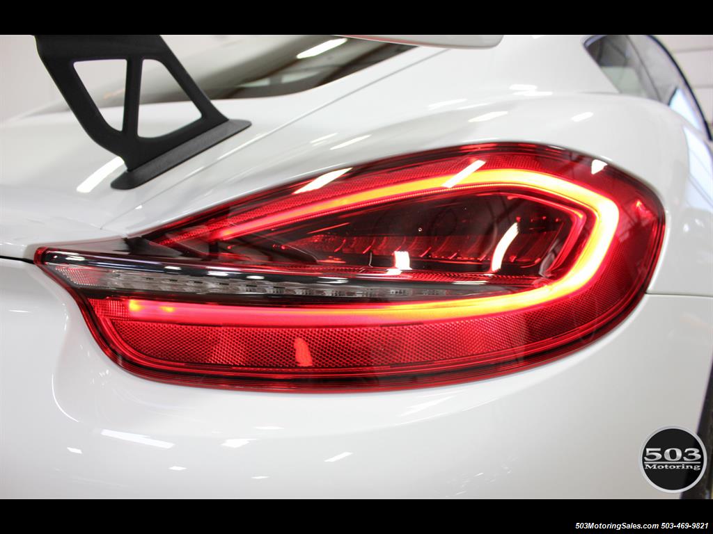 2016 Porsche Cayman GT4; White w/ Full Bucket Seats & 3k Miles!   - Photo 28 - Beaverton, OR 97005