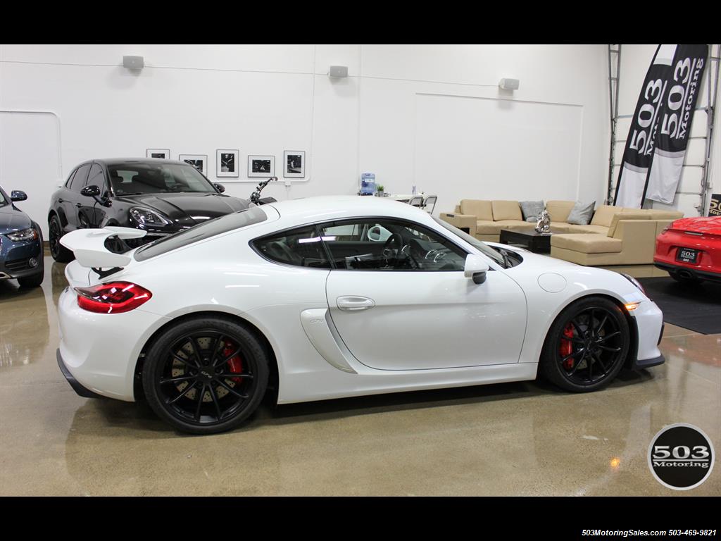 2016 Porsche Cayman GT4; White w/ Full Bucket Seats & 3k Miles!   - Photo 7 - Beaverton, OR 97005