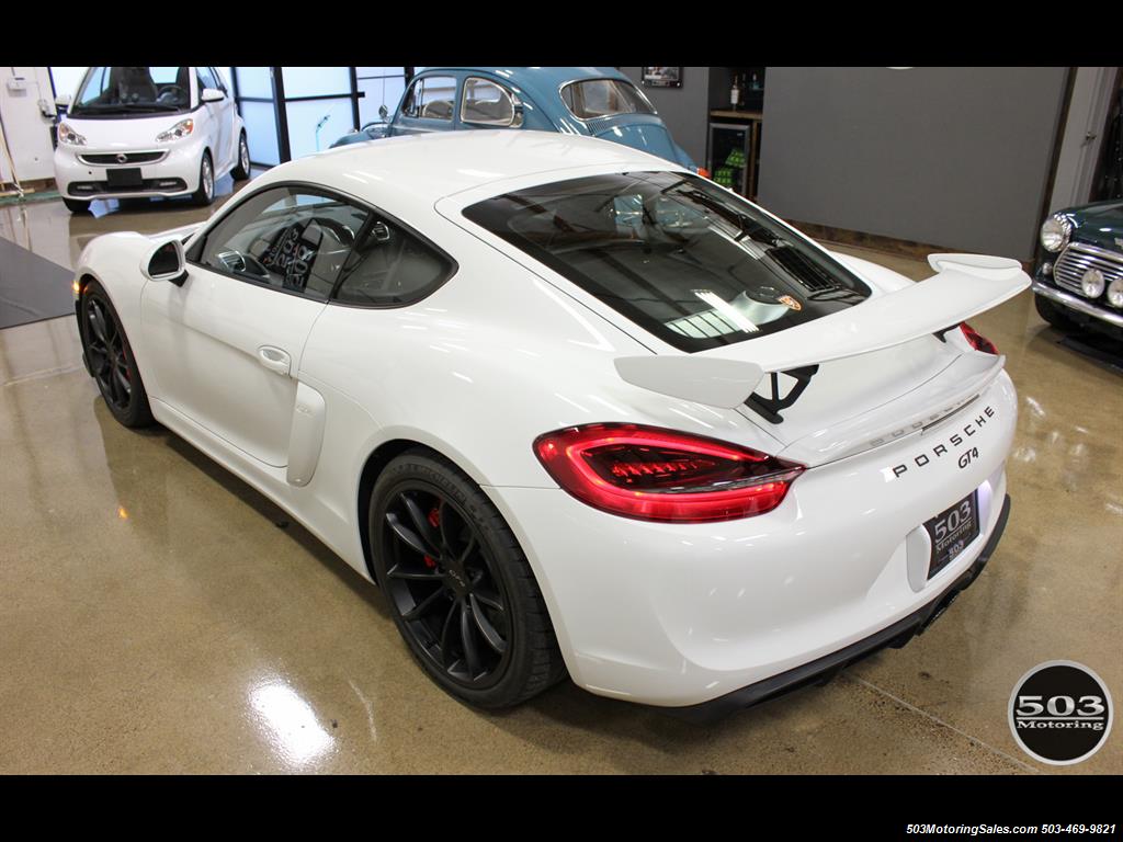 2016 Porsche Cayman GT4; White w/ Full Bucket Seats & 3k Miles!   - Photo 4 - Beaverton, OR 97005