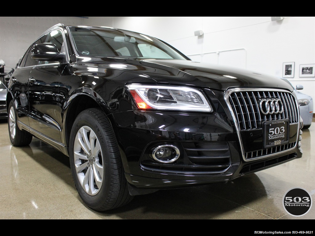 2015 Audi Q5 2.0T quattro Premium Plus; Black/Black w/ 23k!   - Photo 7 - Beaverton, OR 97005