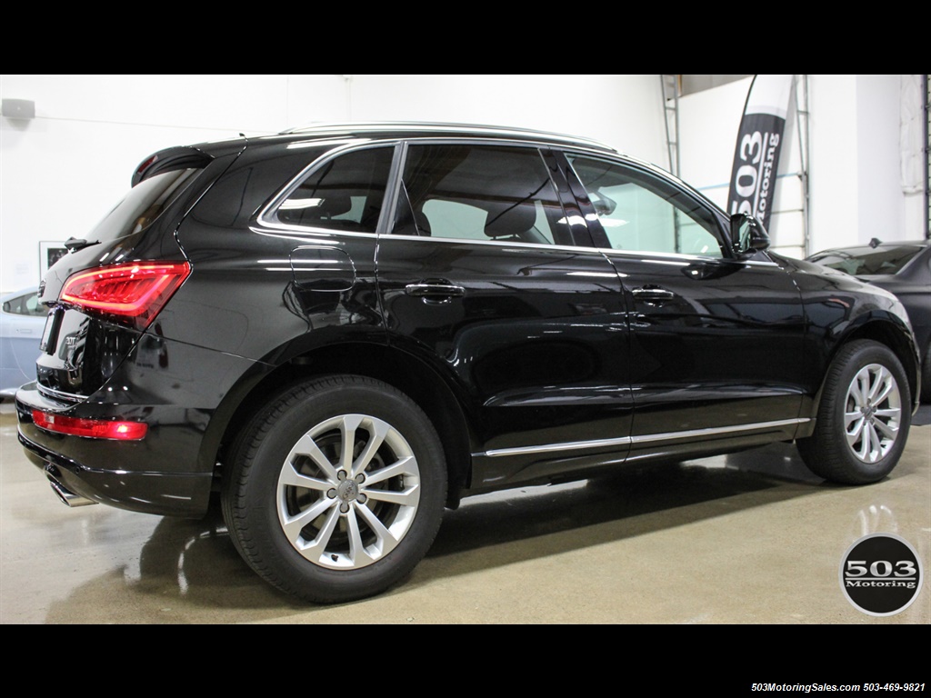 2015 Audi Q5 2.0T quattro Premium Plus; Black/Black w/ 23k!   - Photo 6 - Beaverton, OR 97005