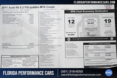 2011 Audi R8 5.2 quattro   - Photo 26 - Riviera Beach, FL 33407