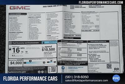 2025 GMC Yukon AT4 Ultimate   - Photo 40 - Riviera Beach, FL 33407